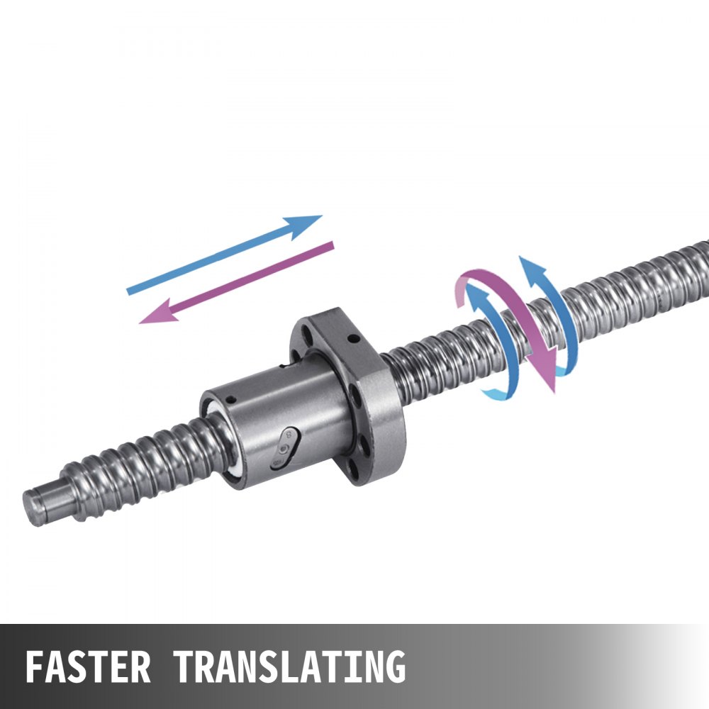 Sfu1605 350mm Kugelumlaufspindel Kugelgewinde Screw+ballnut Mutterblock Sfu1605