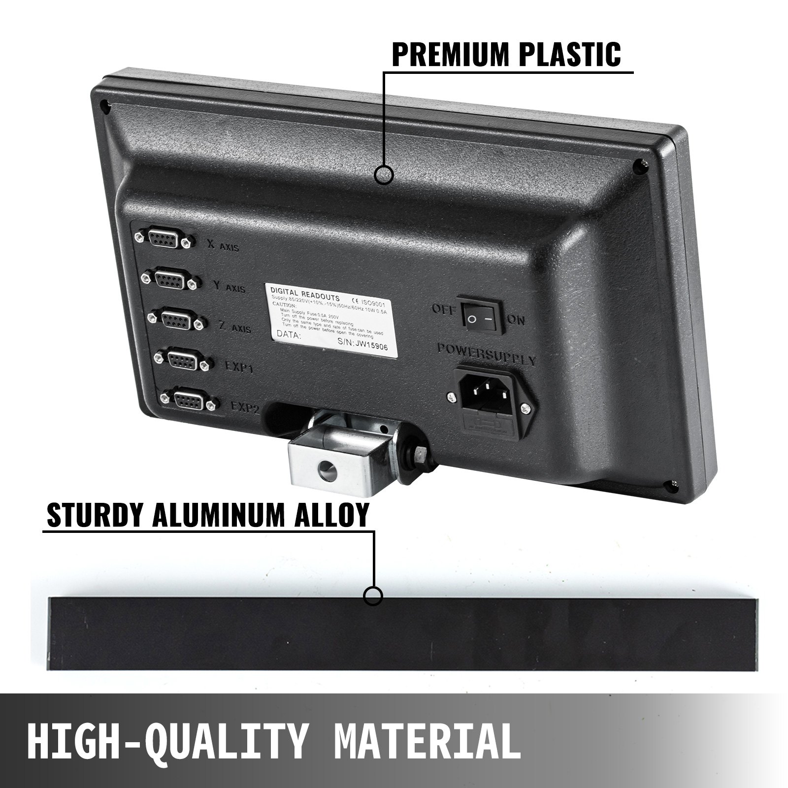 Vevor 5-achsen-digitalanzeige-fräsmaschine Linear-encoder Dro Für Fräsmaschine
