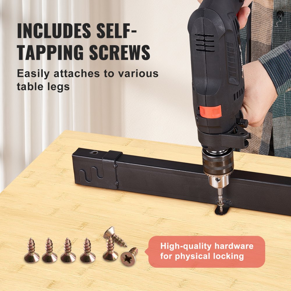 VEVOR Bambus-Tischplatte, 1800 x 737 x 38 mm, 150 kg Tragfähigkeit, solider einteiliger Bambus-Schreibtisch für höhenverstellbares elektrisches Stehpultgestell, Arbeitsplatte für Zuhause und Büro