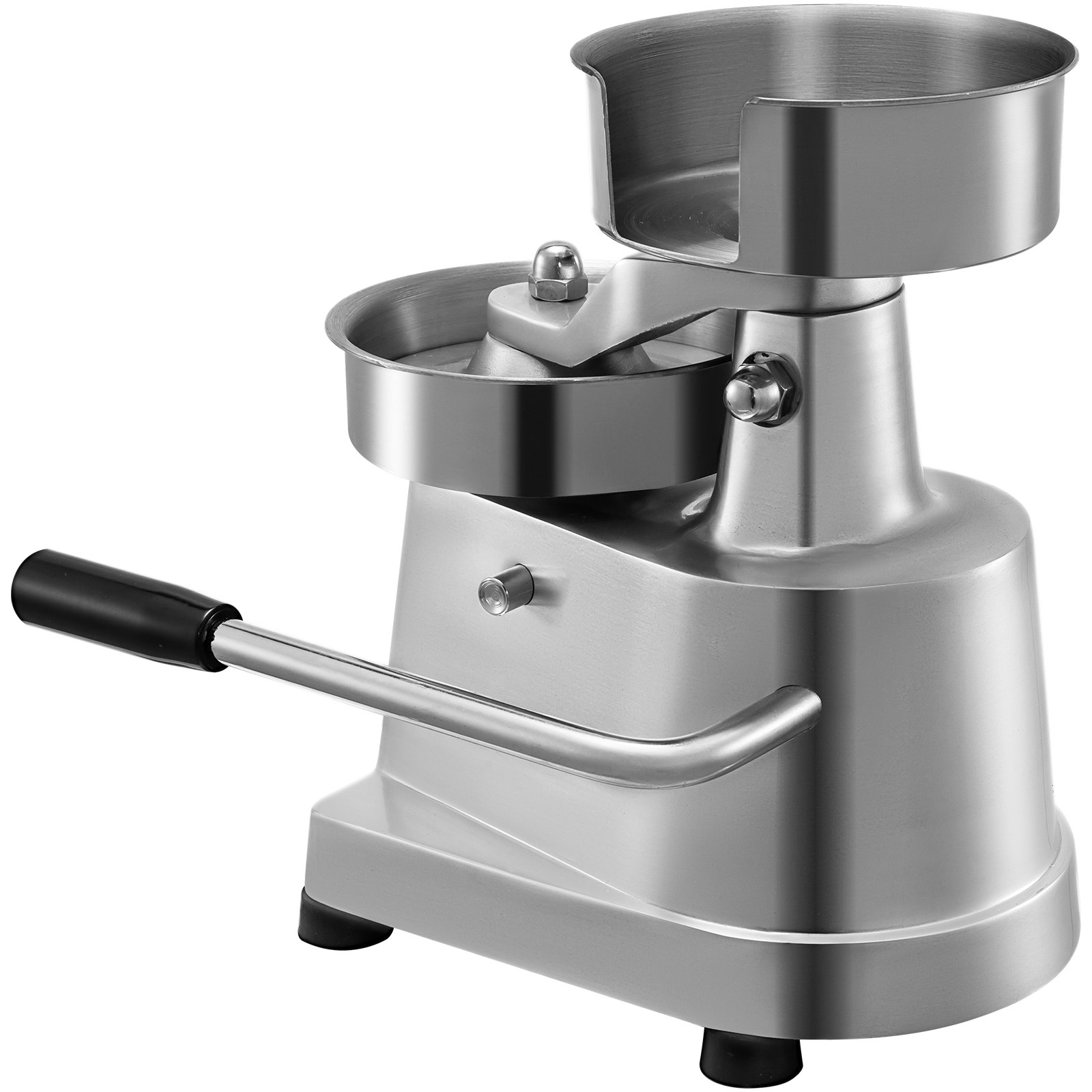 VEVOR Burgerpresse Edelstahl mit Durchmesser von 130 mm Burger Patti Presse Burger ehemalige wirtschaftliche Hamburger Presse einfach zu bedienen und