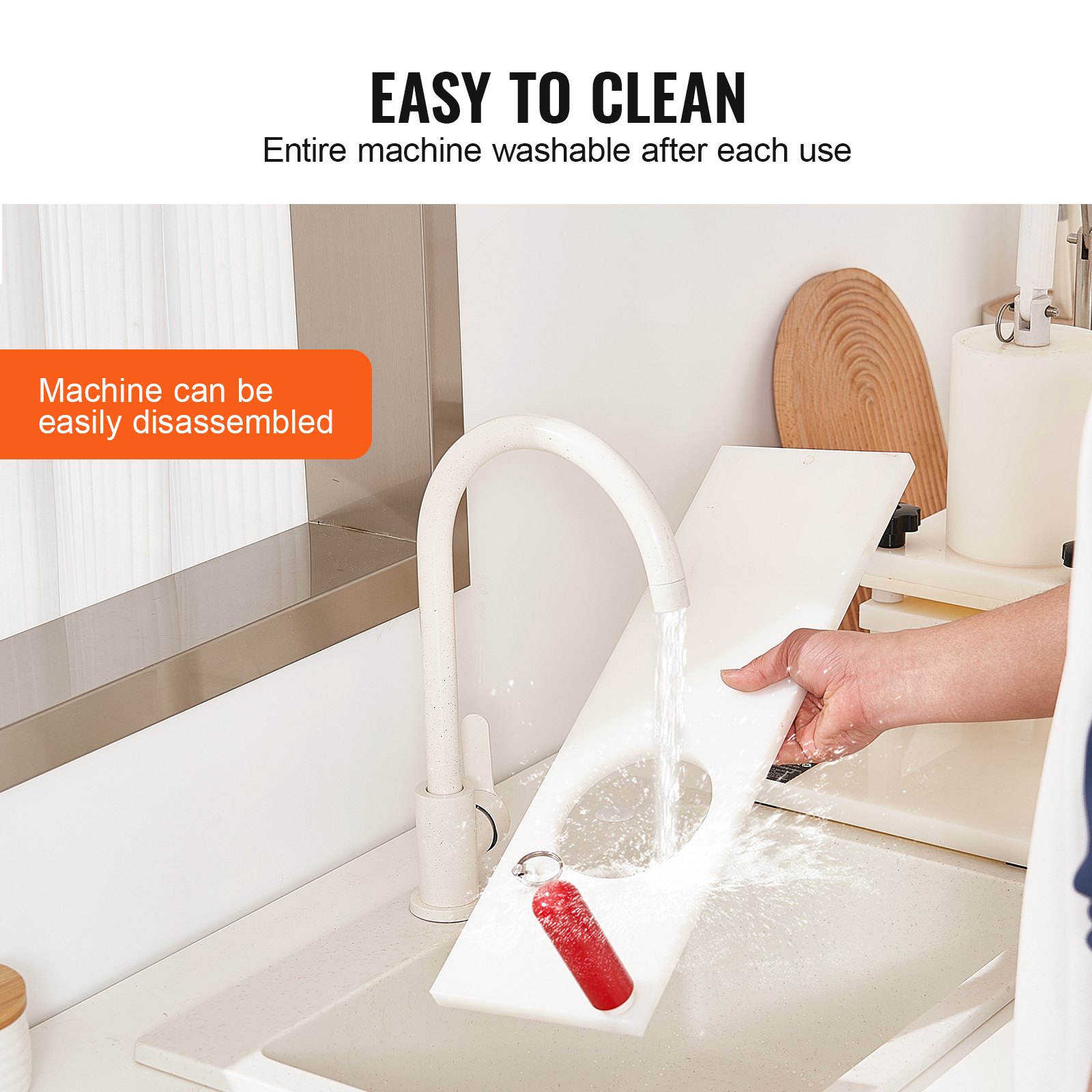 VEVOR Kommerzielle Burger Presse Kommerzielle Hamburger 4,3-Zoll-Burger-Maschine