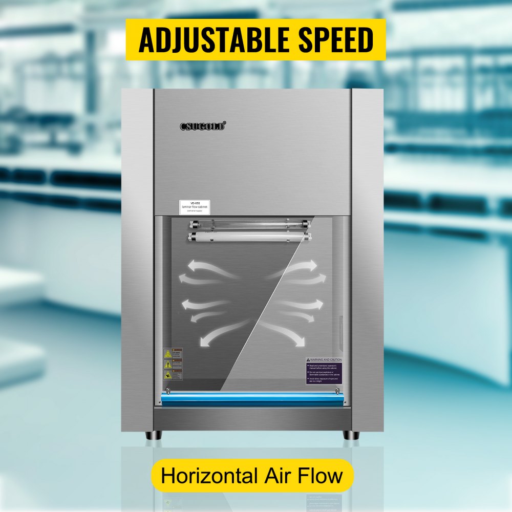 Hd-650 Horizontale Laminar Flow Hood Luftstrom Lehre Saubere Bank Klasse 100