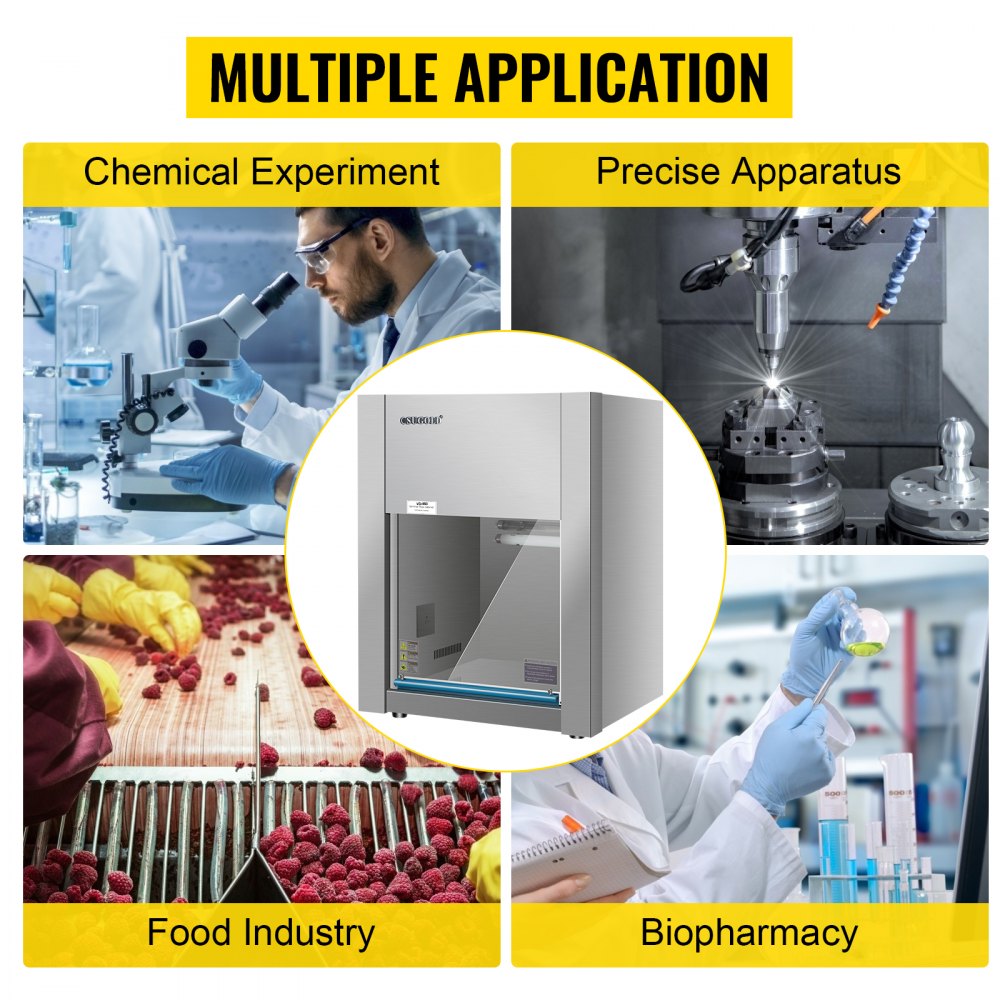 Hd-650 Horizontale Laminar Flow Hood Luftstrom Lehre Saubere Bank Klasse 100