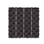 VEVOR Terrace Tiles, Set of 54, Balcony Tiles 295x295 mm, Click Tiles, Plastic Flooring for Outdoor Use, Terrace Flooring for Veranda, Pool, Balcony, Backyard, Dark Brown
