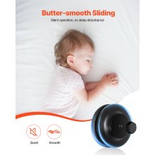 VEVOR Schiebetürsystem 150kg Schiebetürbeschlag 183cm Laufschiene Schwarz