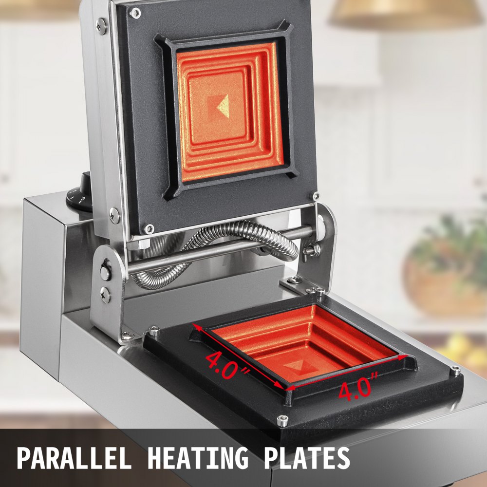 Sandwichtoaster, Sandwichgrill,1250w, Kommerziellerkontaktgrill Toaster