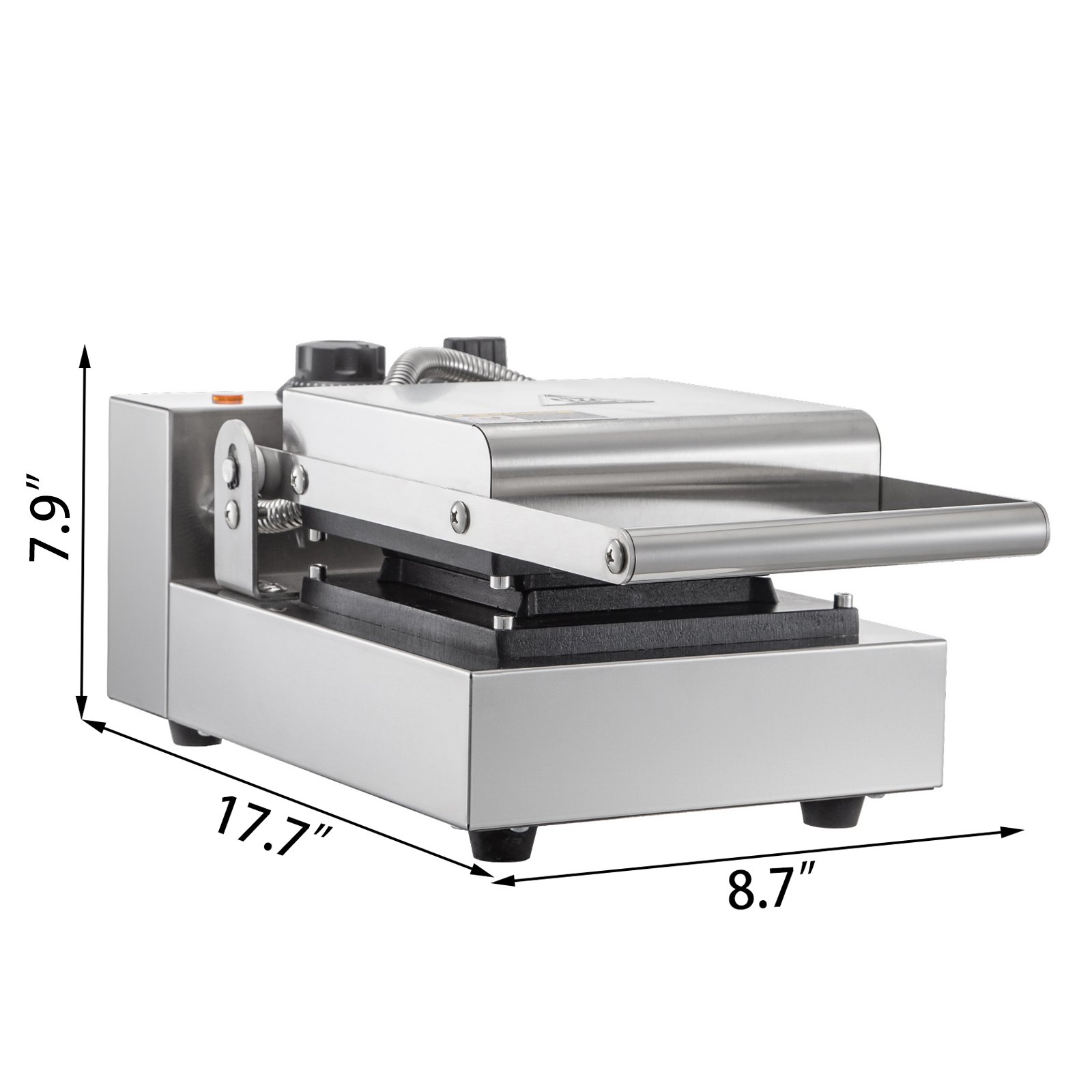 Sandwichtoaster, Sandwichgrill,1250w, Kommerziellerkontaktgrill Toaster