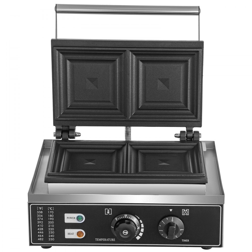 Kommerzielle Sandwichmaschine,kontaktgrill Toaster,1550w, Rechteckig