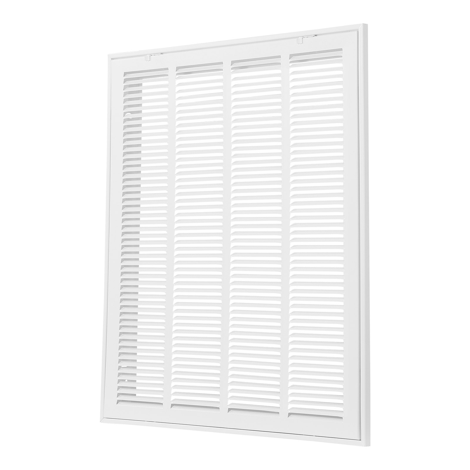 VEVOR Lüftungsgitter, passend für Installationsöffnung (50x63 cm), Filter NICHT im Lieferumfang enthalten, Abluftgitter für die Wand, Lamellengitter, pulverbeschichtetes Rückluftgitter aus Stahl