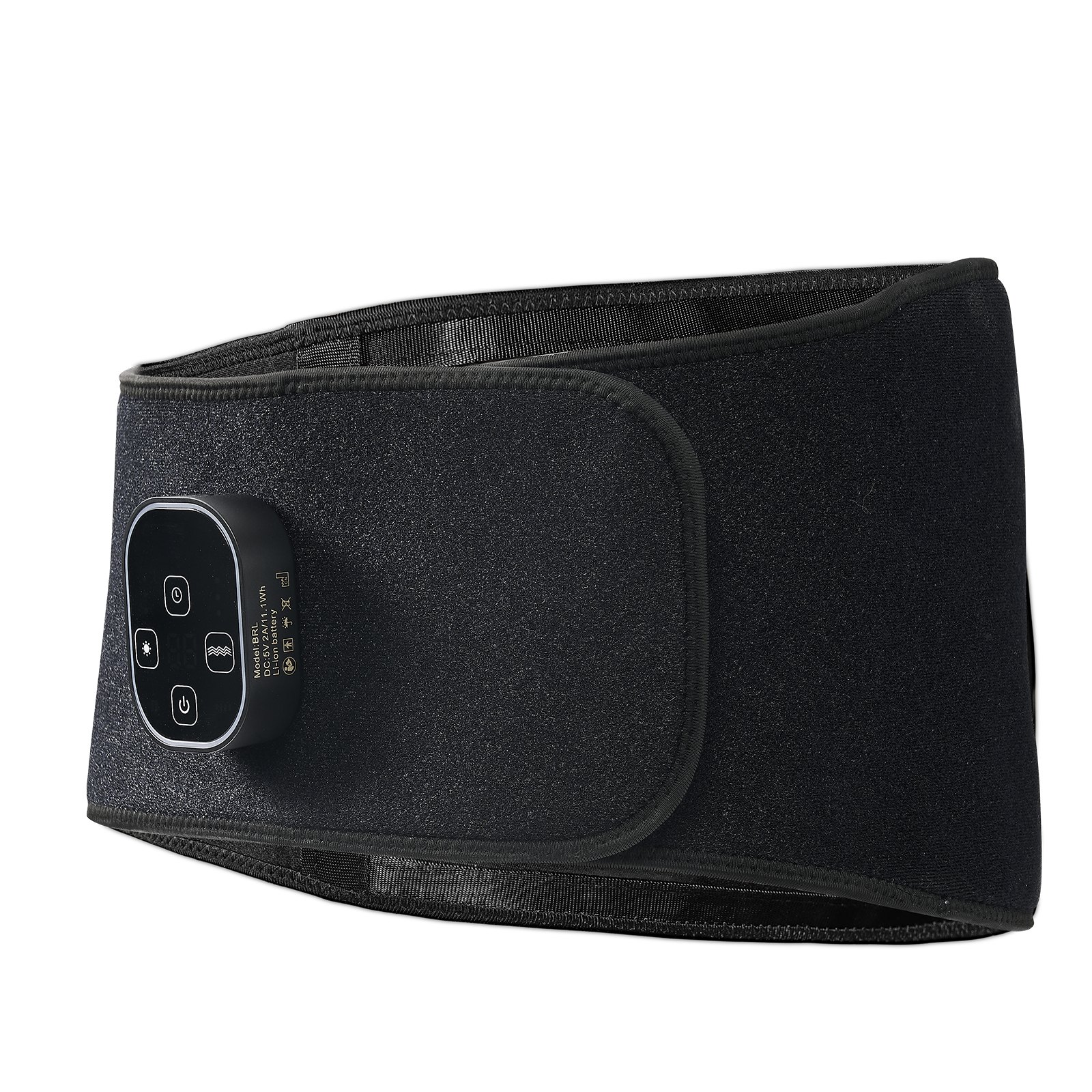 VEVOR Rotlichttherapiegürtel für die Taille, 660 nm & 850 nm Rotlichttherapiepad mit Timer, 112 LEDs, 3-stufige Vibration & 3 Intensitäten, zur Schmerzlinderung an Schultern & Knien