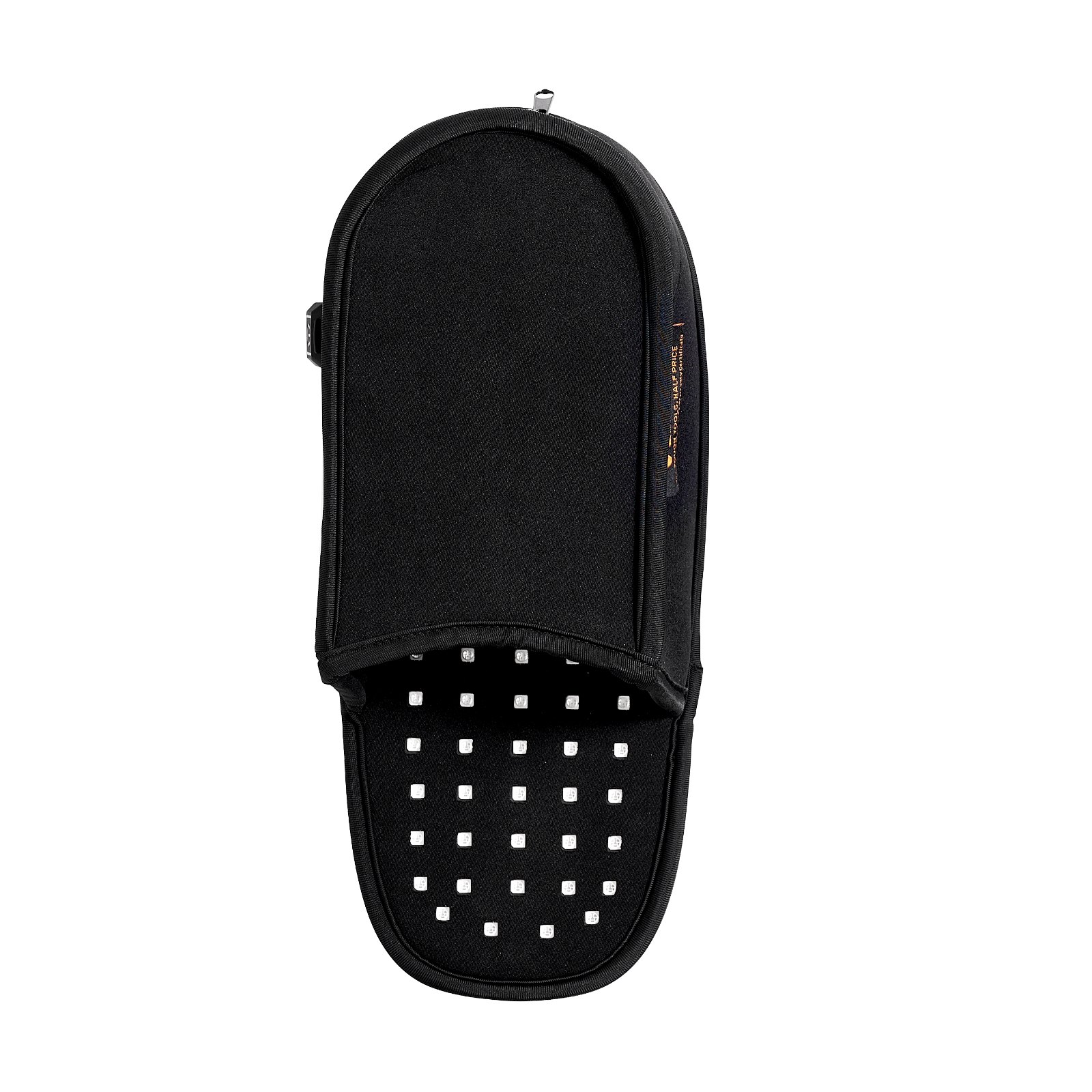 VEVOR Rotlichttherapie für den Fuß, 660 nm & 850 nm Rotlichttherapie-Slipper mit 120 LEDs & 10 Hz/40 Hz Pulsmodus, Lichttherapie-Schuh zur Schmerzlinderung an Fußzehen, Spannsohle & Muskelentspannung