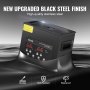 VEVOR 3 L Ultraschallreiniger 120 W digitales Ultraschallreinigungsgerät mit Schonmodus & verbesserter Entgasung, 40 kHz industrieller Schmuckreiniger mit Heizung & Timer, für Brillen Uhren Schwarz