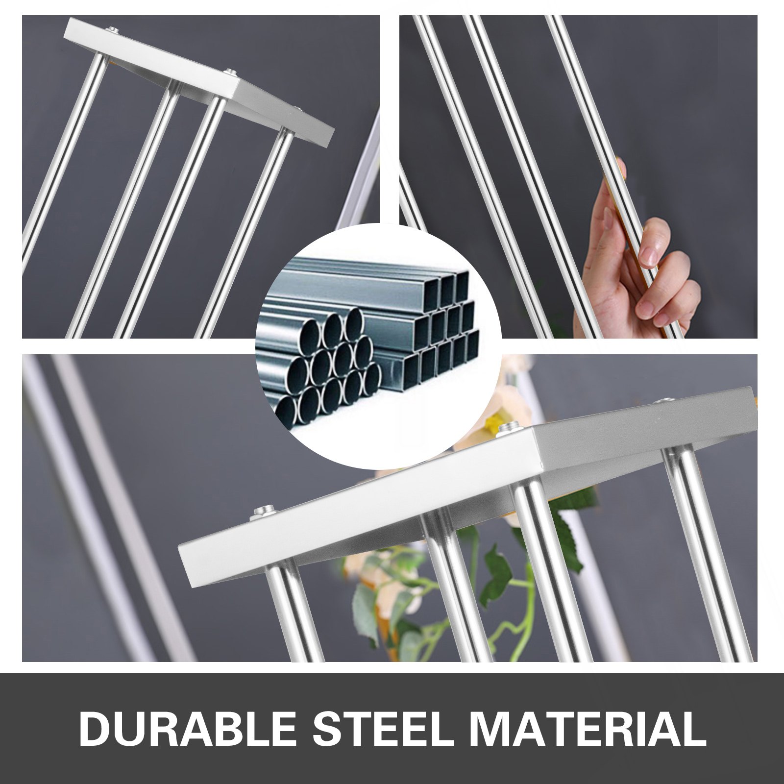 Blumenhalter Metall Hochzeit Blumenständer 11 Stück Boden Dekor 20 X 20 X 60 Cm