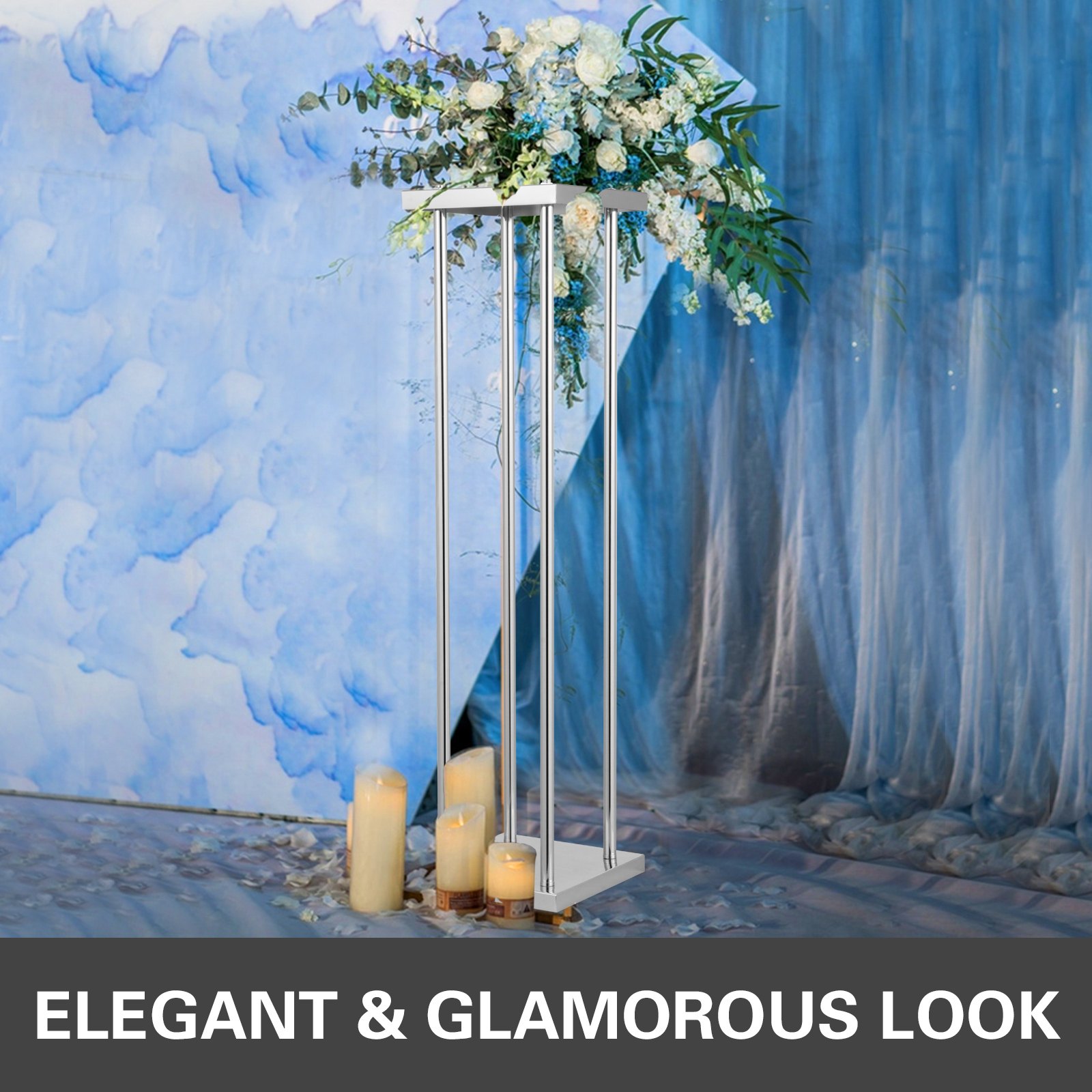 Blumenhalter Metall Hochzeit Blumenständer 11 Stück Boden Dekor 20 X 20 X 60 Cm