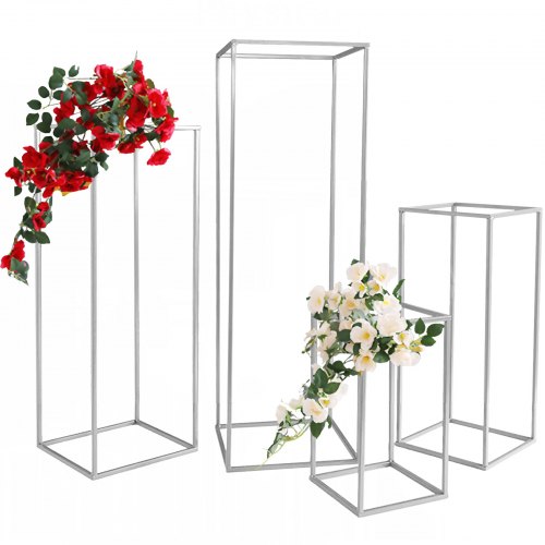 Blumenhalter Metall Blumenständer 5 Stück Standplatz Boden Dekor Elegant