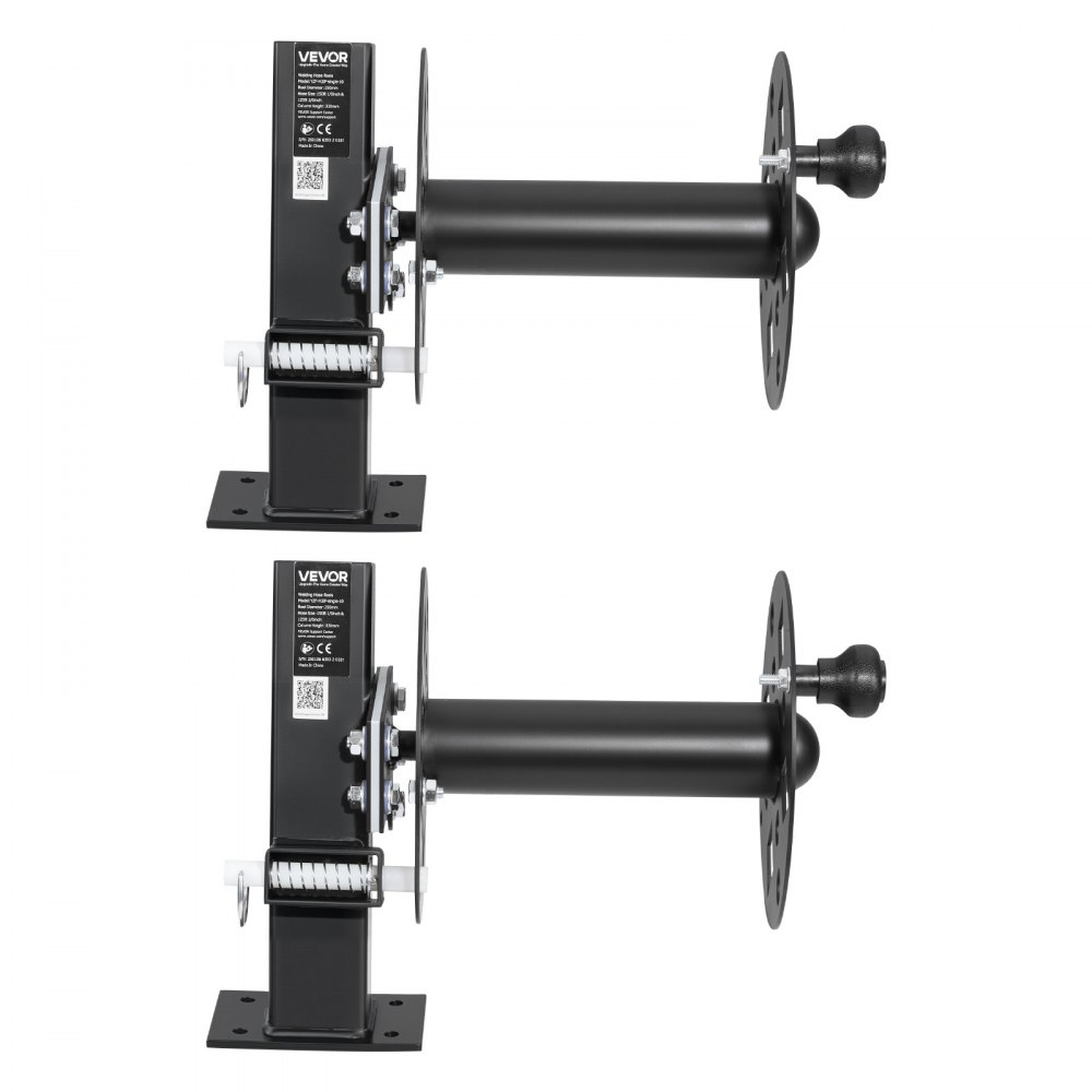 VEVOR 2 Stk. Schweißkabeltrommel, Schlauchtrommel mit 2 Leertrommel für 38,1m 70mm² & 45,1m 50mm² Schweißschlauch, Manuelle Schweißkabelrolle aus Stahl mit Sicherungsstift für Industrie Baustelle