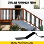 VEVOR Curve Arc Aluminium Black Metal Balusters x51 Deck Rail Spindles 32.25"