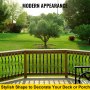 VEVOR Curve Arc Aluminium Black Metal Balusters x51 Deck Rail Spindles 32.25"