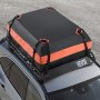 VEVOR Dachgepäckträgerkorb Autodachkorb (1300 x 910 x 105 mm) universeller Dachgepäckträger mit Gepäcktasche & Netz & Ratschengurten (90,7 kg Max Tragkraft), Autodach-Gepäckträger für SUV Lkw