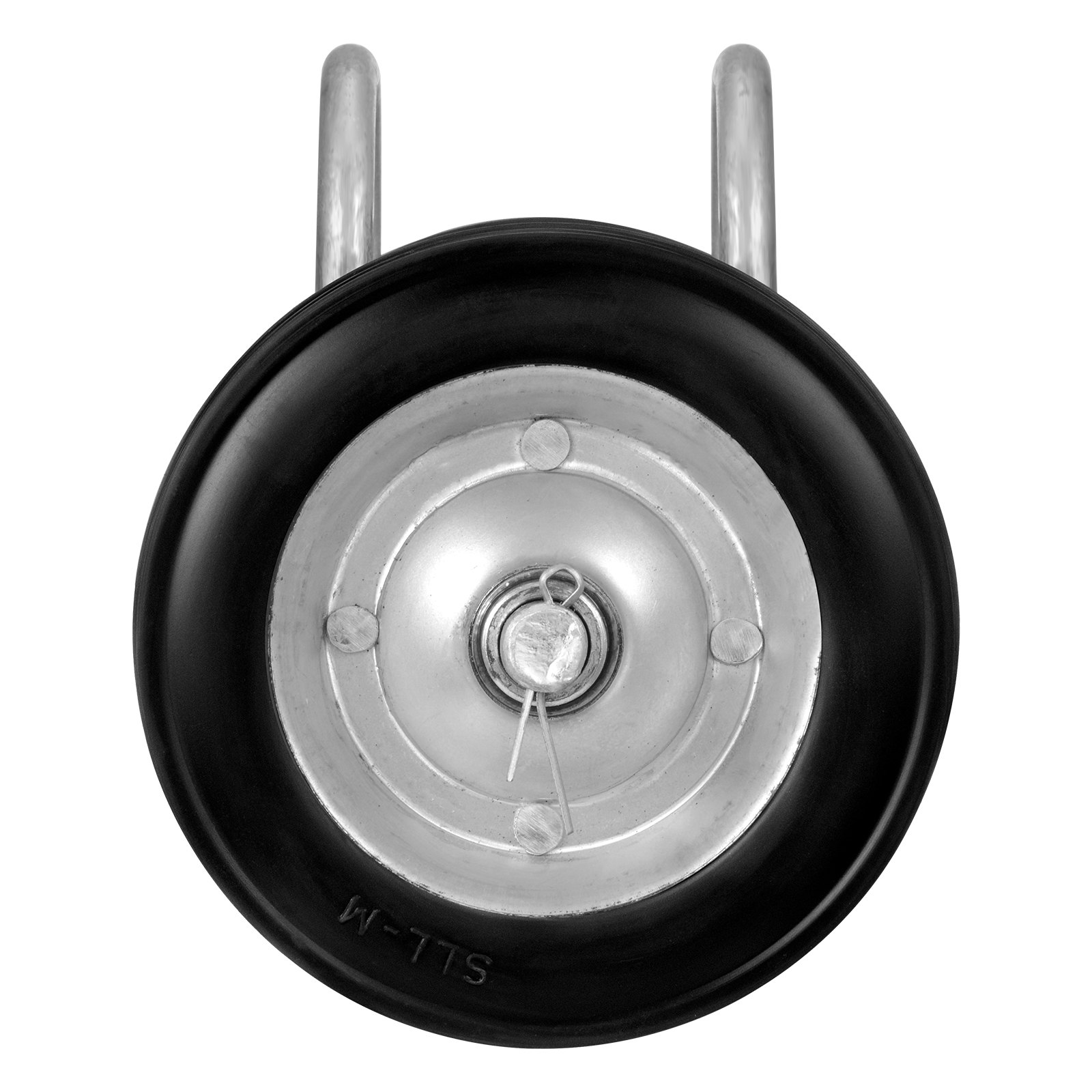 VEVOR Schiebetürbeschlag Set, Rollbeschläge, universell verstellbare Schiebetürrolle, Schienenräder, robuste Schiebetor-Führungsrolle für Schiebetore und Rolltüren, 272 kg Tragfähigkeit, schwarz