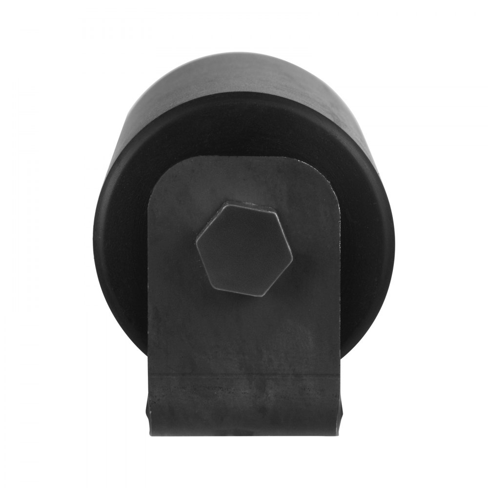 VEVOR Schiebetor-Set, Laufrolle-Hardware-Set, C-Typ-Halterung, Hochleistungs-Schiebetorrollen für Türrahmen mit Verbindungsschienen, Schiebetor-Führungsrolle für Schiebetore & Rolltüren, 188x60x69mm