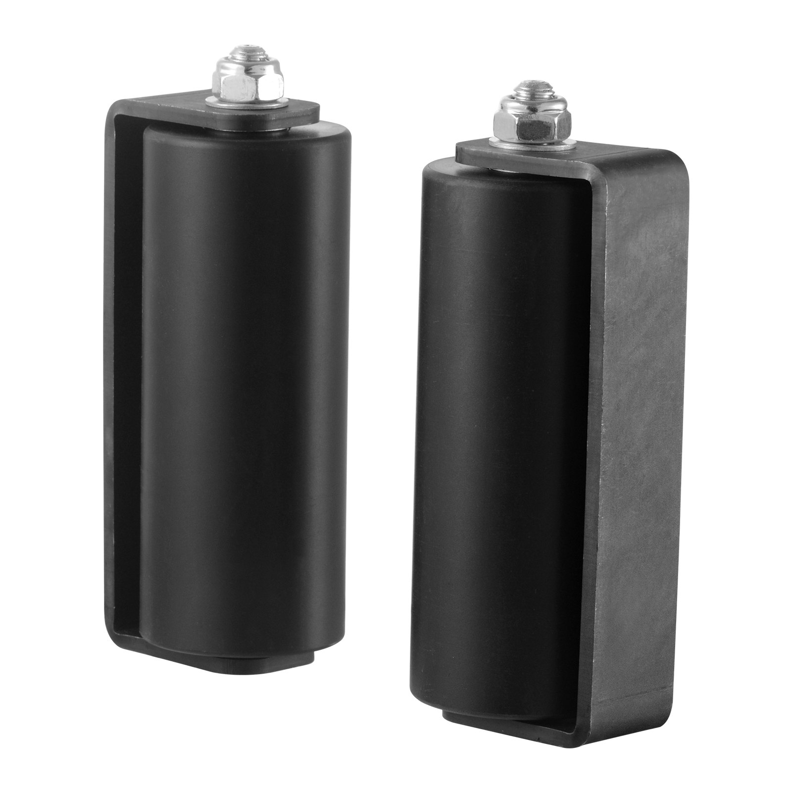 VEVOR Schiebetor-Set, Laufrolle-Hardware-Set, C-Typ-Halterung, Hochleistungs-Schiebetorrollen für Türrahmen mit Verbindungsschienen, Schiebetor-Führungsrolle für Schiebetore & Rolltüren, 188x60x69mm