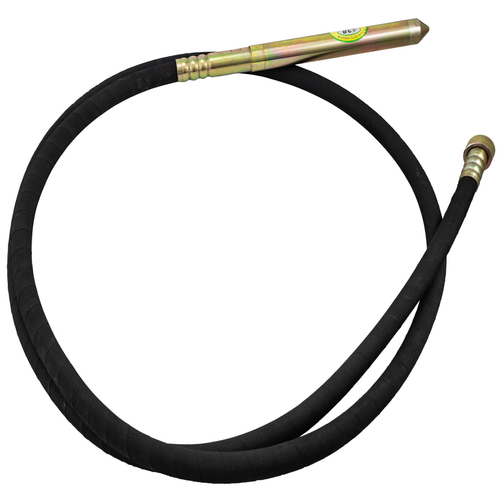 Betonrüttler Rüttelflasche Flaschenrütter 1 Phase 5600u/min ø38mm Innenrüttler