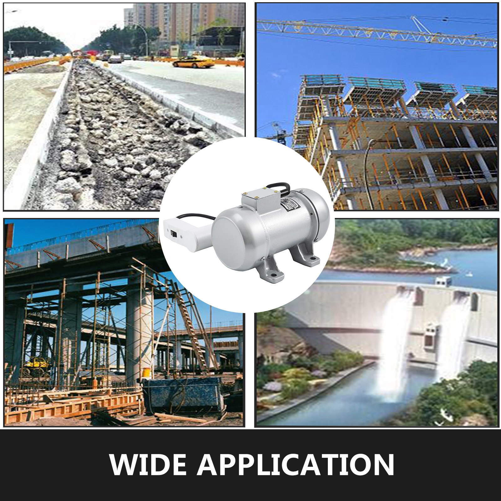 Betonrüttler Rüttelflasche Betonvibrator Motortisch Motorleistung Innenrüttler