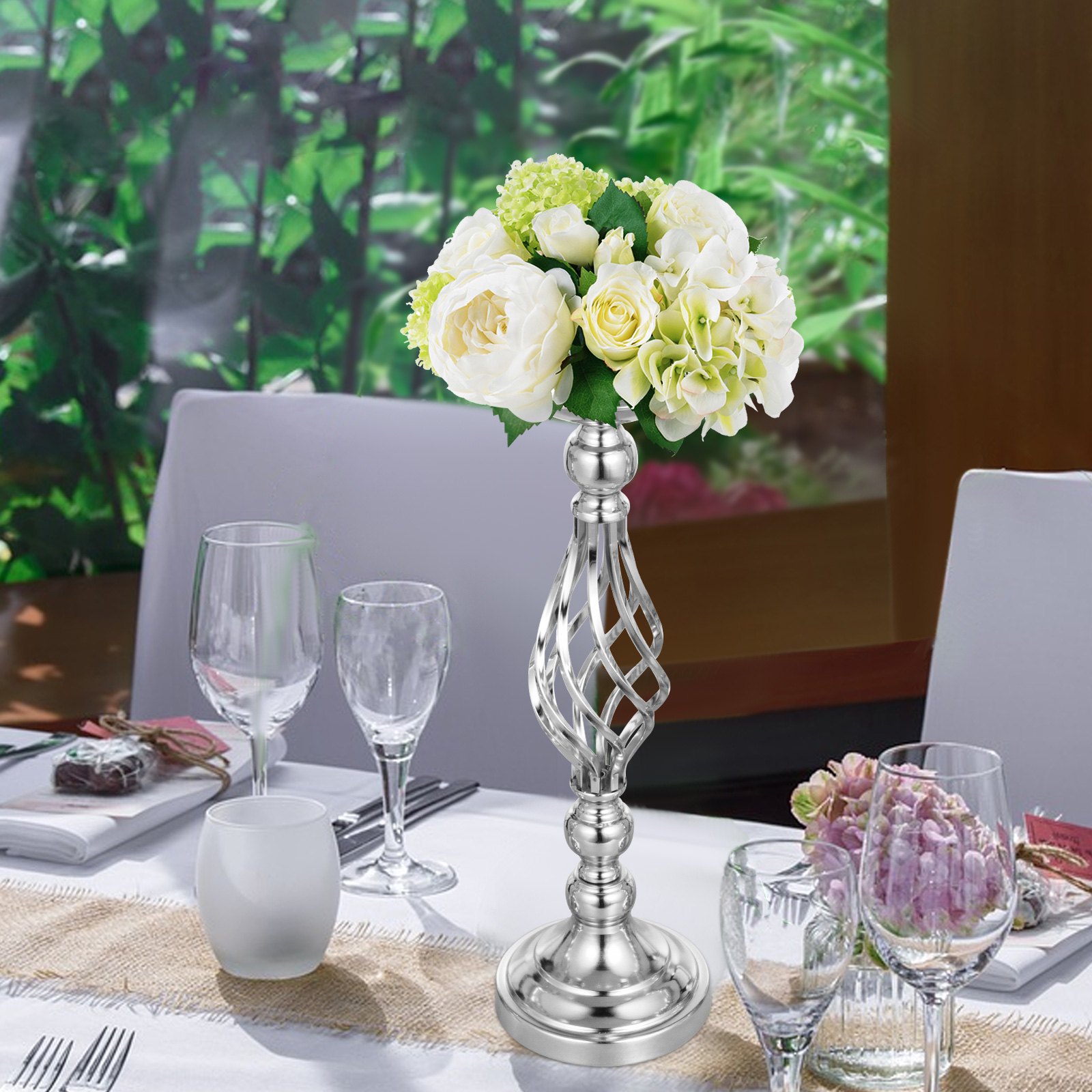 Kerzenständer Hochzeit Blumenvase 11 Stück Leuchter Kerzenleuchter Dekoration