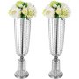 Hochzeit Blumenvase 60cm Blumenständer 2 Stück Kerzenständer Kerzenleuchter