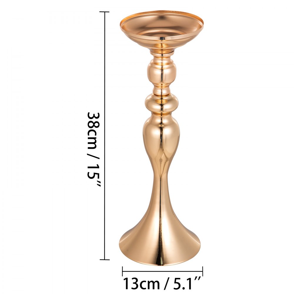 Kerzenständer 38cm Hochzeit Blumenvase 11 Stück Blumenständer Dekoration