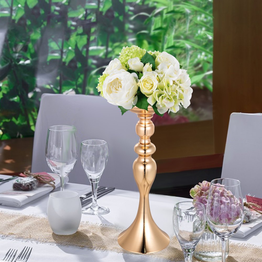 Kerzenständer 38cm Hochzeit Blumenvase 11 Stück Blumenständer Dekoration