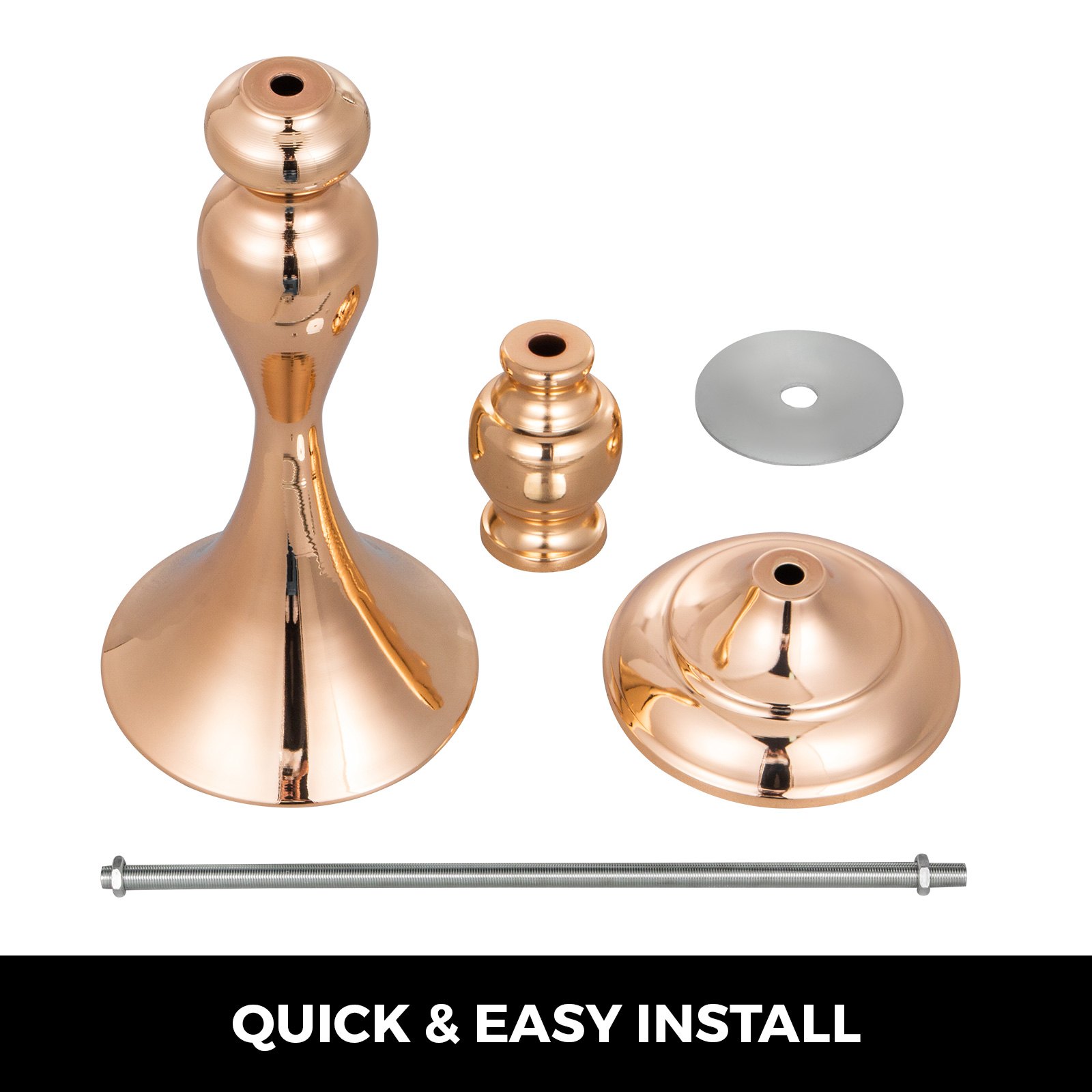 Kerzenständer 38cm Hochzeit Blumenvase 11 Stück Blumenständer Dekoration