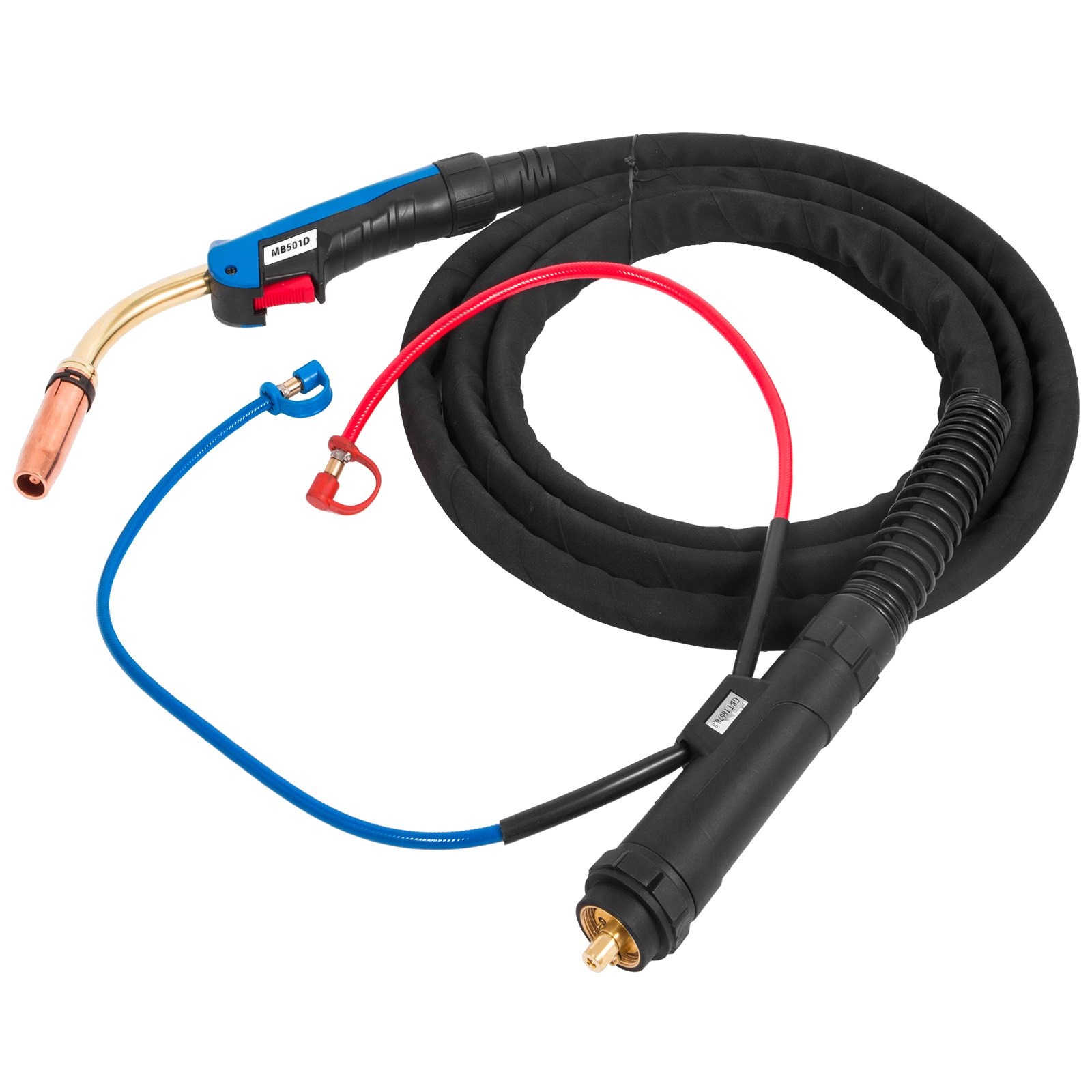 Schweißbrenner Mb501 Wassergekühlt Mig Mag Brenner 550a Schlauchpaket 4 Meter