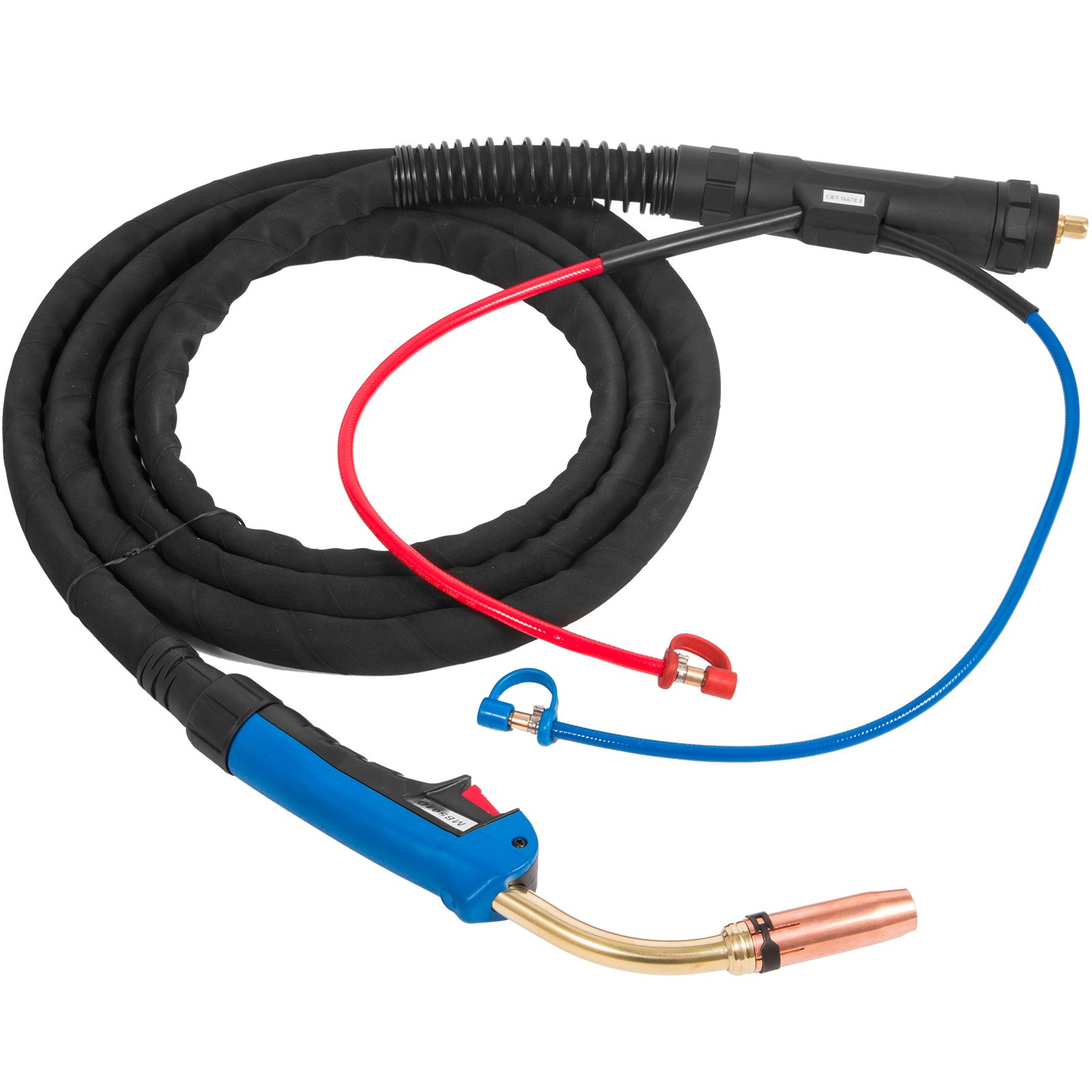 Schweißbrenner Mb501 Wassergekühlt Mig Mag Brenner 550a Schlauchpaket 4 Meter