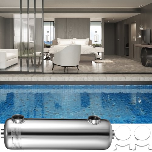 Wärmetauscher 200 Kbtu / H Schwimmbadwärmetauscher Schwimmbad Whirlpools