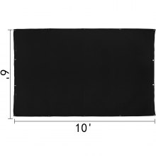 VEVOR Schweißdeck Schweißschutzdecke 6 x 10 Weldinger Schweißzubehör Hitzeschutzgewebe schwarz