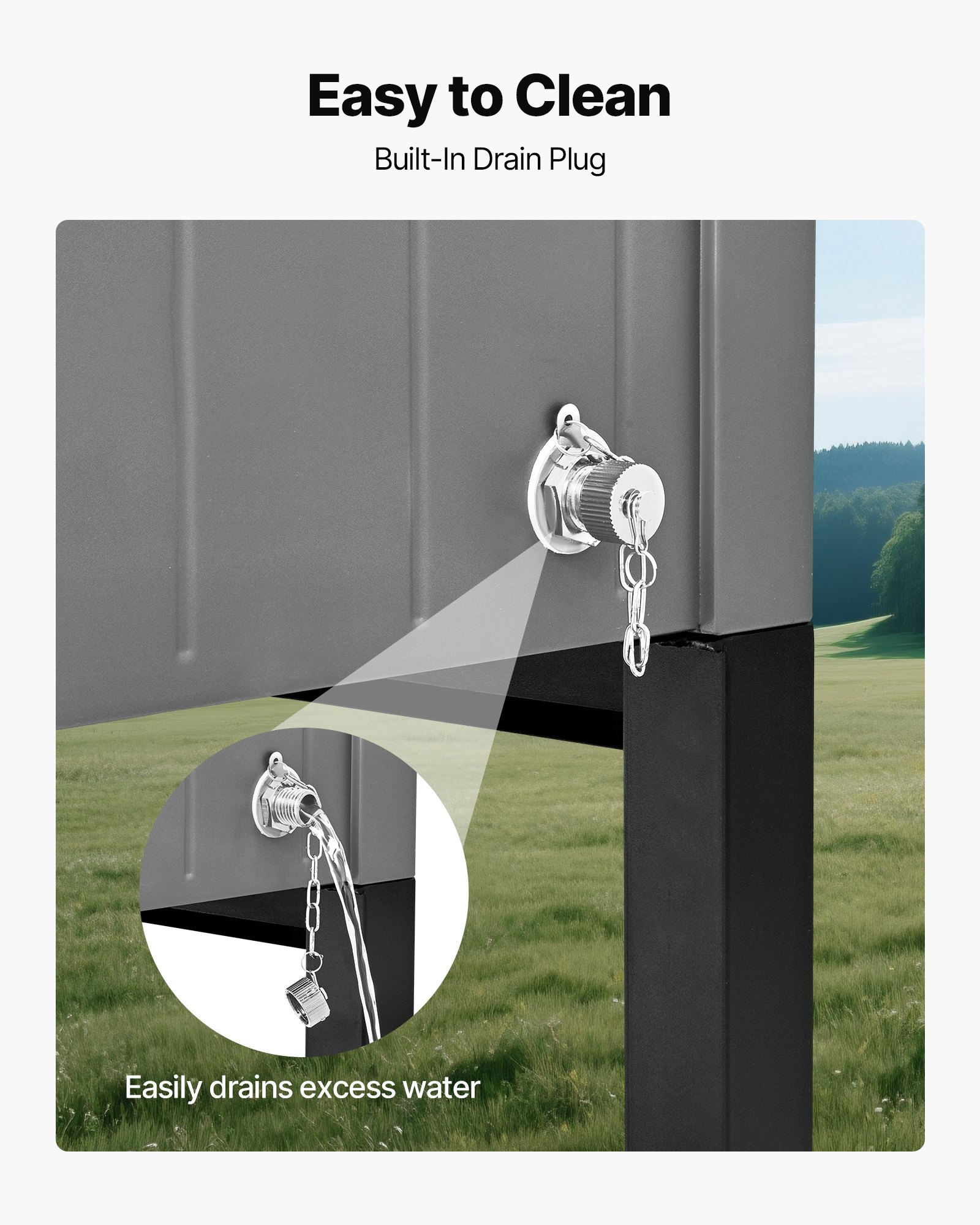 VEVOR 75.7L Rolling Ice Chest, Hold up to 50 Bottles / 110 Cans, Portable Patio Party Bar Drink Cooler Cart with Bottom Shelf & Foldable Side Shelves, Beverage Pool with Swivel Wheels & Bottle Opener