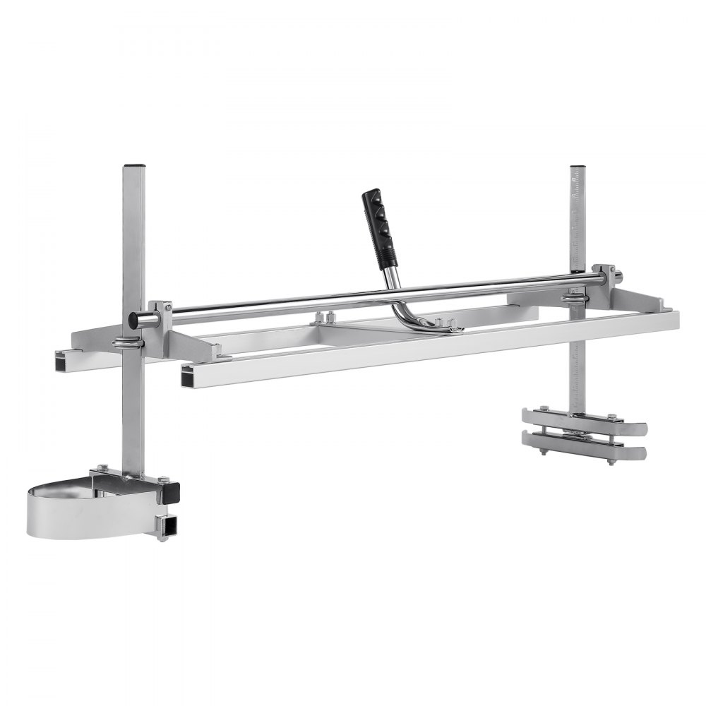 VEVOR Tragbares Sägewerk Stahl Kettensägenmühle Sägemühle 5,08–300mm  Schnittstärke Geeignet für 355-914mm Kettensägeschienen ein flexibles Schneidführungssystem für Bauarbeiter, Holzarbeiter