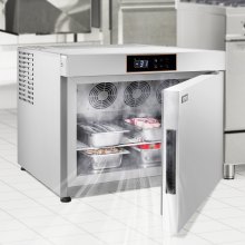 VEVOR 32L Kommerzieller Schockfroster 4 Tabletts Schockkühler Meeresfrüchte