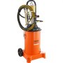 VEVOR Fettpumpe 12L Luftbetriebene Fettpumpe 0,6–0,8 MPa Aluminiumdruckguss-Pumpe -20-100℃ Betriebstemperatur, Pneumatische Fettpumpe NPT-Anschluss Schmierfettpumpe Geeignet für 0-3# Fett