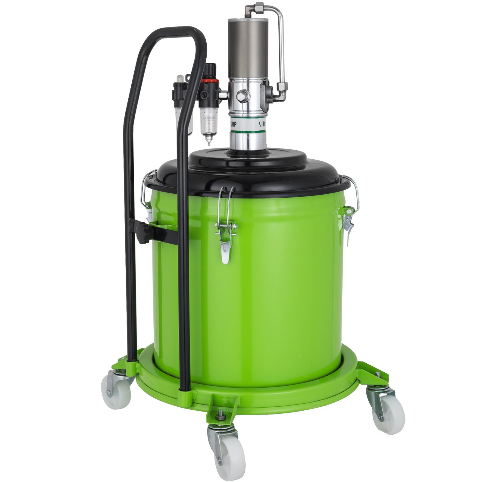 Schmieranlage Fettpresse 30l Druckluft Pneumatisch Grease Hose ölpumpe Hockdruck