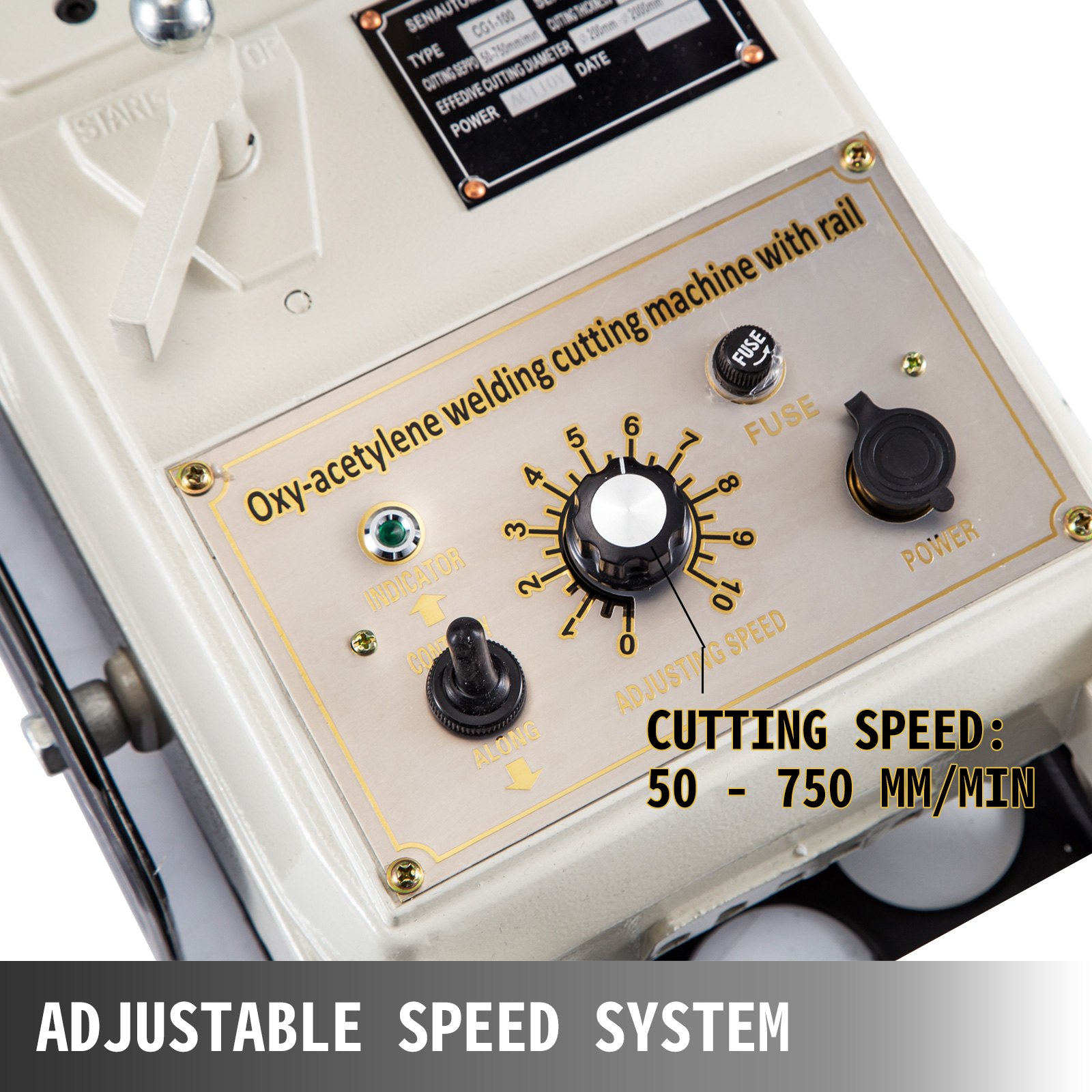 Cg1-100 brennschneidmaschine Gas Schneidemaschine profilschneidemaschine set