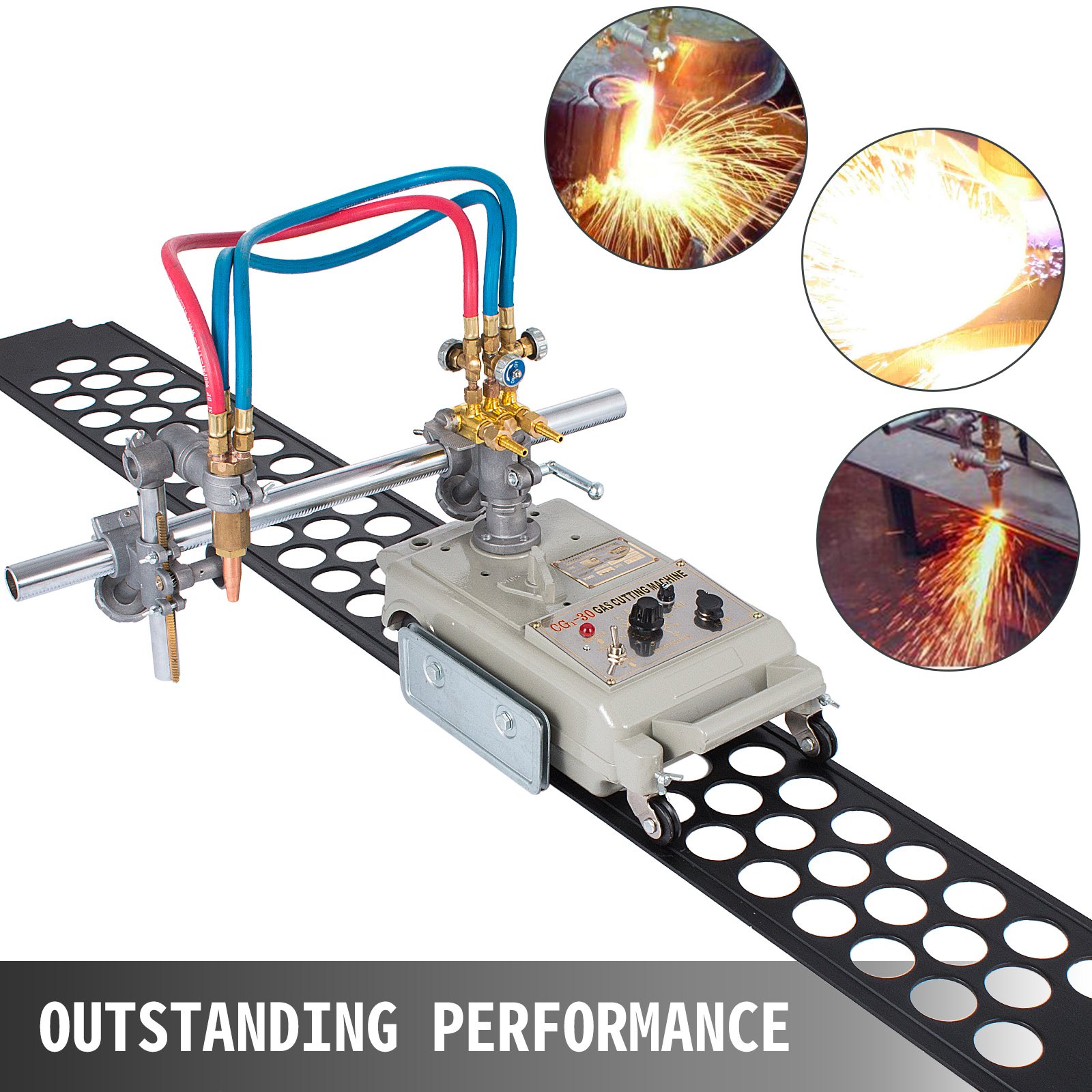 Cg1-31 Brennschneidmaschine Gas Schneidegerät Profilschneidemaschine Set