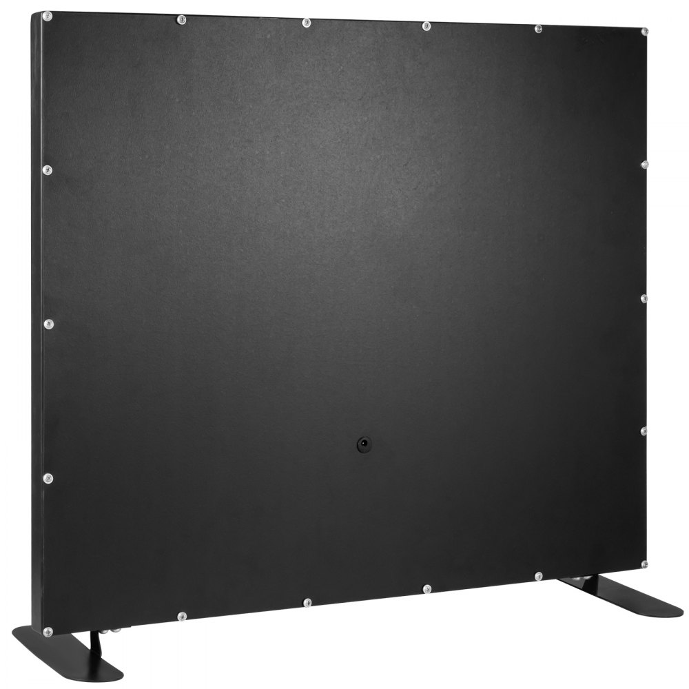 VEVOR Vanity Led Schminkspiegel 600 * 500mm kosmetikspiegel Beleuchtet mit 14 Stück Dimmbaren LED-Lampen Schminkspiegel für Tisch Kosmetik(Schwarz)