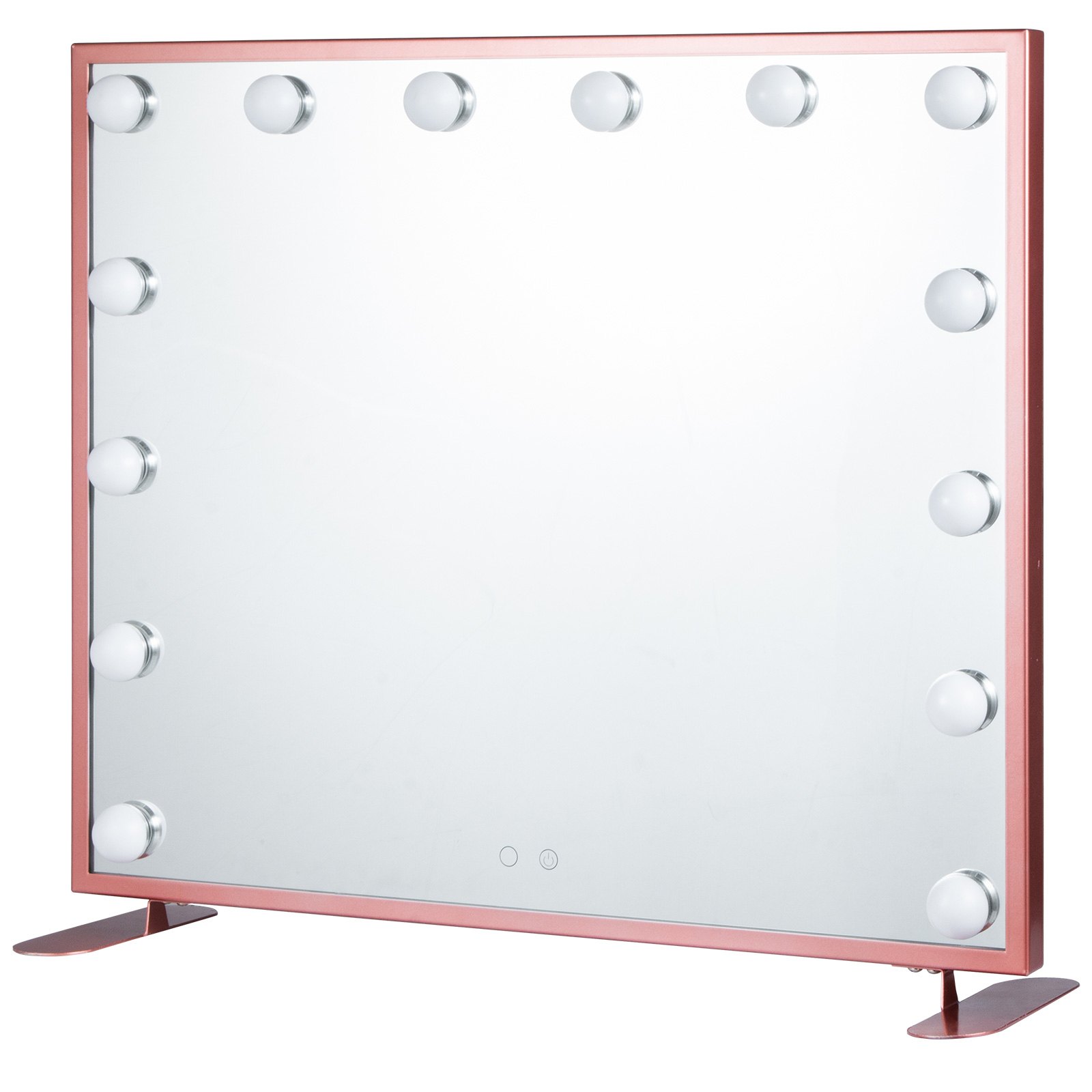 Led Kosmetikspiegel Schminkspiegel Mit Beleuchtung Licht Roségold Kosmetik