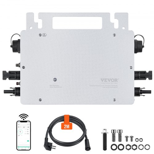 Solar Grid Tie Wechselrichter 150W – Mikro Wechselrichter DC 10–30V Auf AC 180–265V, IP45 Wasserdicht, Alugehäuse Für Balkonkraftwerk