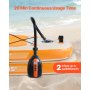 VEVOR Paddleboard Pumpe (20 PSI) elektrische SUP-Luftpumpe mit 70 L/min Aufblasgeschwindigkeit & automatischer Abschaltung & 12 V DC Anschluss, Aufblasen ideal für aufblasbare Paddleboards Zelte