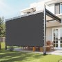 VEVOR 90 % Sonnenschutztuch Sichtschutz Schattenabdeckung (305 x 305 cm) für Pergola mit Edelstahlösen, Sonnensegeltuch mit 140 g/m² HDPE-Material, für Outdoor Terrasse Garten Hinterhof (Schwarz)