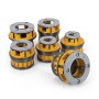Schneidkluppe 12-r 1/2" 2" Rohrgewindeschneider 6 Düsenköpfe Pipe Threading Kit